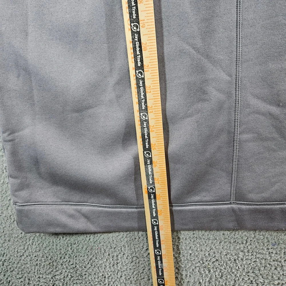 Nike Golf Mens Gray Quarter Zip Fleece Lined Performance Vest XXL
